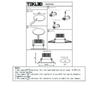 User manual for LED OC003A 1х5W 3000K BLACK-165-033242-165-033242