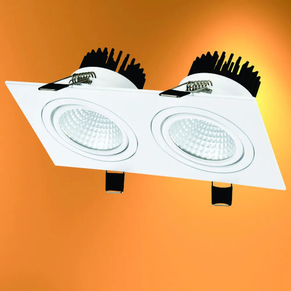 LED Downlight TEKLED LED OC003B 2х5W 3000K WHITE -165-033222--165-033222