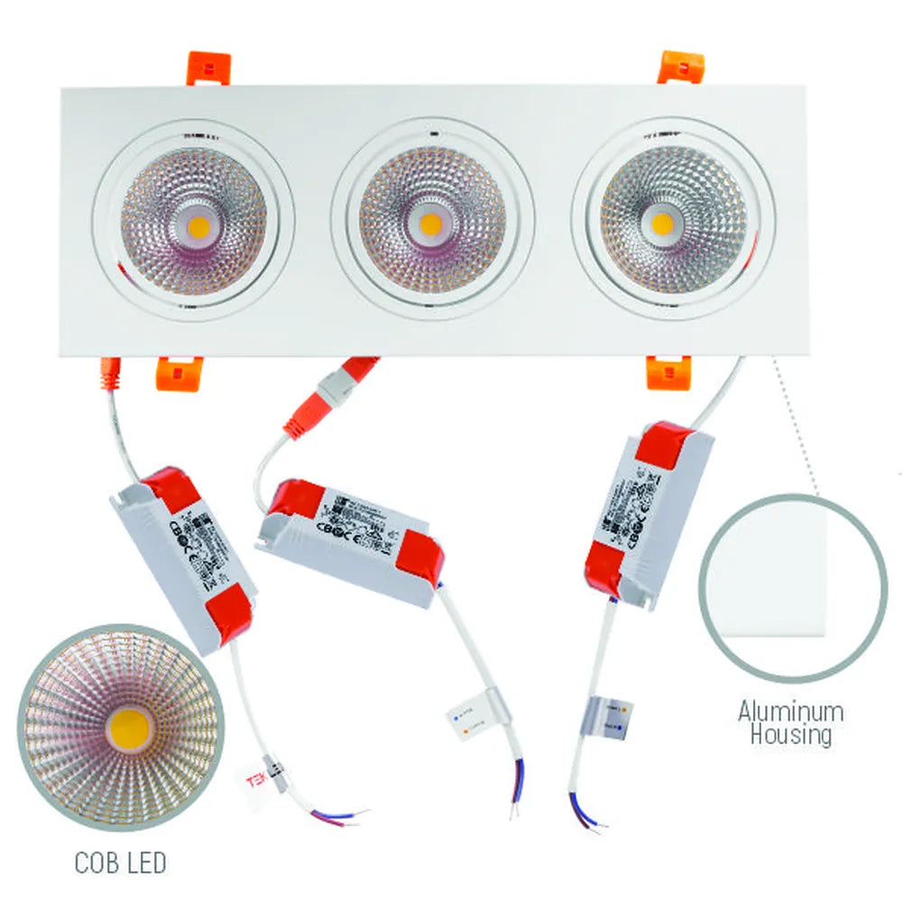 Details of the LED OC003C 3х10W 5000K WHITE -165-03329-165-03329