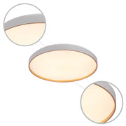 Details of the LED Sparkling Flush Ceiling Light White D500 6000K/4000K/3000K 42Wx2(TEKLED)-165-16019