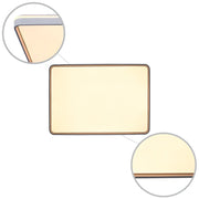 Details of the LED Square Flush Ceiling Light Blue 1200x600 6000K/4000K/3000K 50Wx2(TEKLED)-165-16037