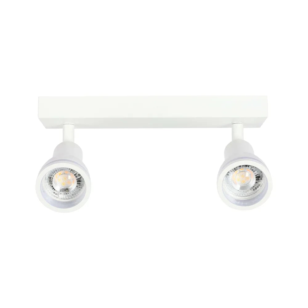 Spotlights TEKLED Luma Cylindro GU10 Spotlight Fixture-White-172-03218