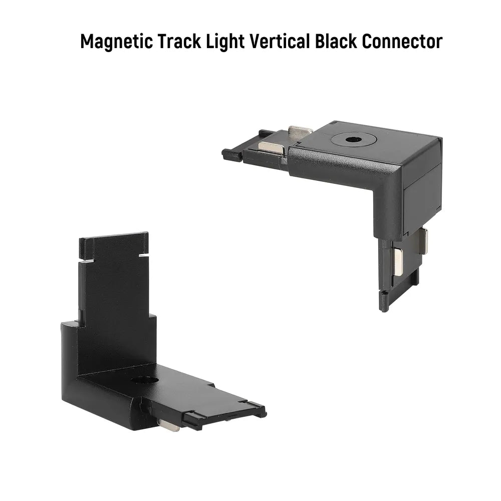 Magnetic Tracklight TEKLED Magnetic Track Light Vertical Black Connector(TEKLED) -169-03716--169-03716