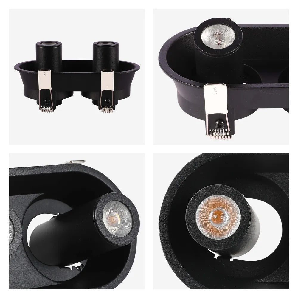 Details of the Sentinel Compact Adjustable Gimbal Recessed LED Downlight-143-03422