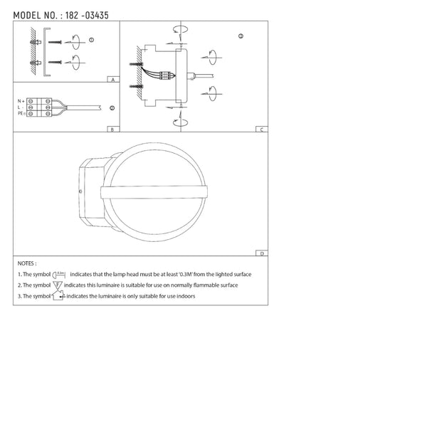 Современный настенный светильник с тремя источниками света, идеально подходящий для современных интерьеров гостиных или офисов.