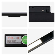 Size and technical specs of the Sv-k LED Magnetic MAG-01 10W 48V 4000K BLACK Track(TEKLED)-169-03005-169-03005