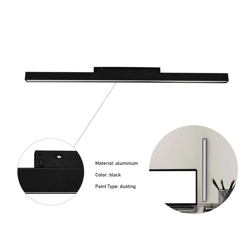 Details of the Sv-k LED Magnetic MAG-01 20W 48V 4000K BLACK Track (TEKLED)-169-03010-169-03010