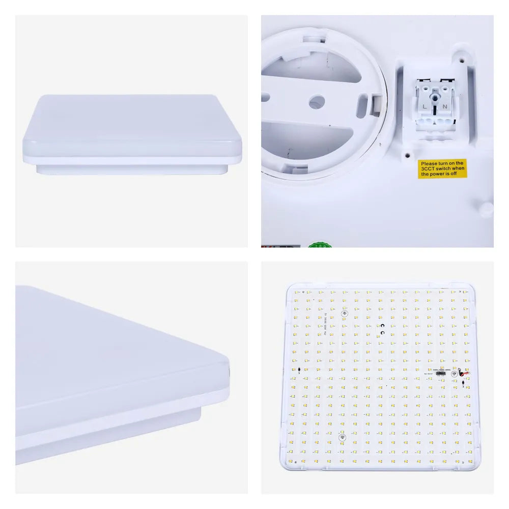 Details of the Sv-k LED NIKA SQUARE 25W 3CCT  IP44 (TEKLED)-118-033911