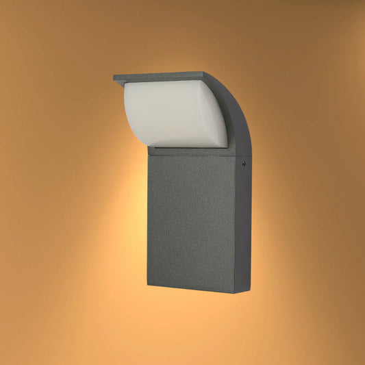 Основное изображение светильника для улицы с встроенным LED, идеально подходящее для современной террасы или двора.