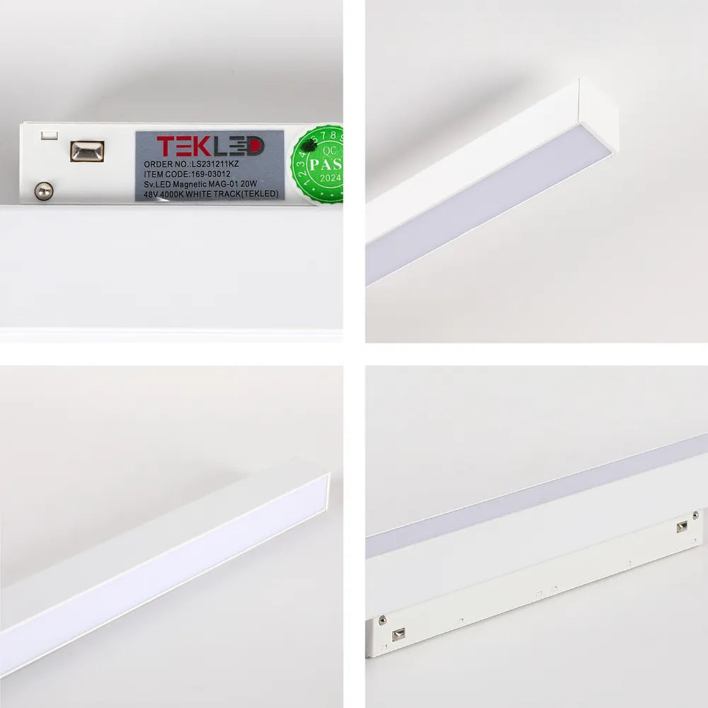 Details of the Sv.LED Magnetic MAG-01 20W 48V 4000K WHITE TRACK(TEKLED)-169-03012-169-03012