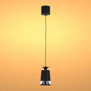 Pendant Downlight TEKLED Torchlight LED Pendant Downlight 10W Black Finish, 3000K Warm White-Black Sharp-150-19082