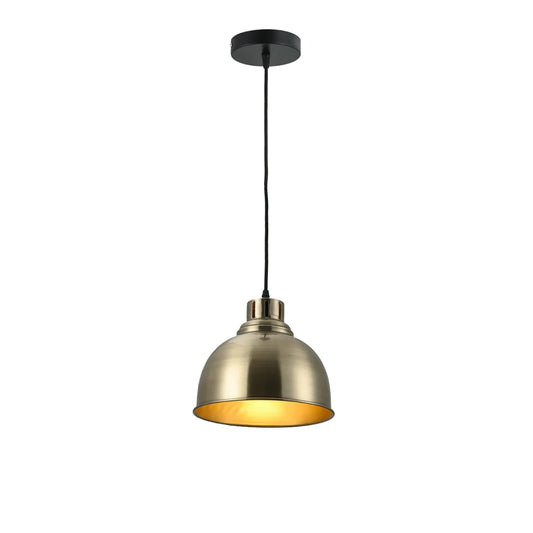 Основное изображение классического купольного подвесного светильника, идеального для кухни в современном стиле.