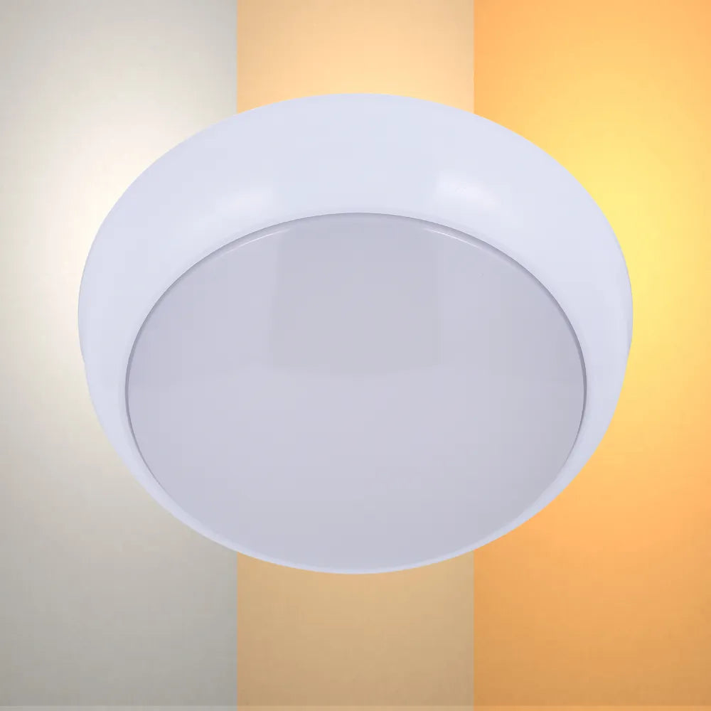 LED Flush Ceiling Light TEKLED White LED Ceiling Light 24W 3CCT BH00001 100-277V (TEKLED)--118-03600